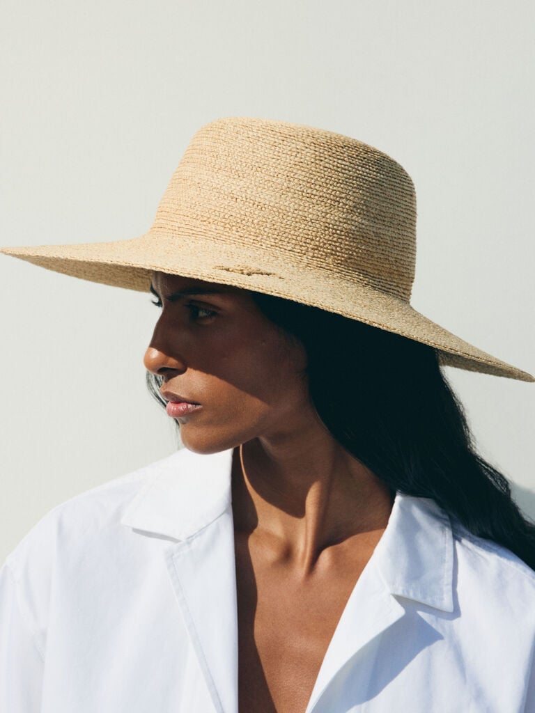 jacquemus baskets   raffia