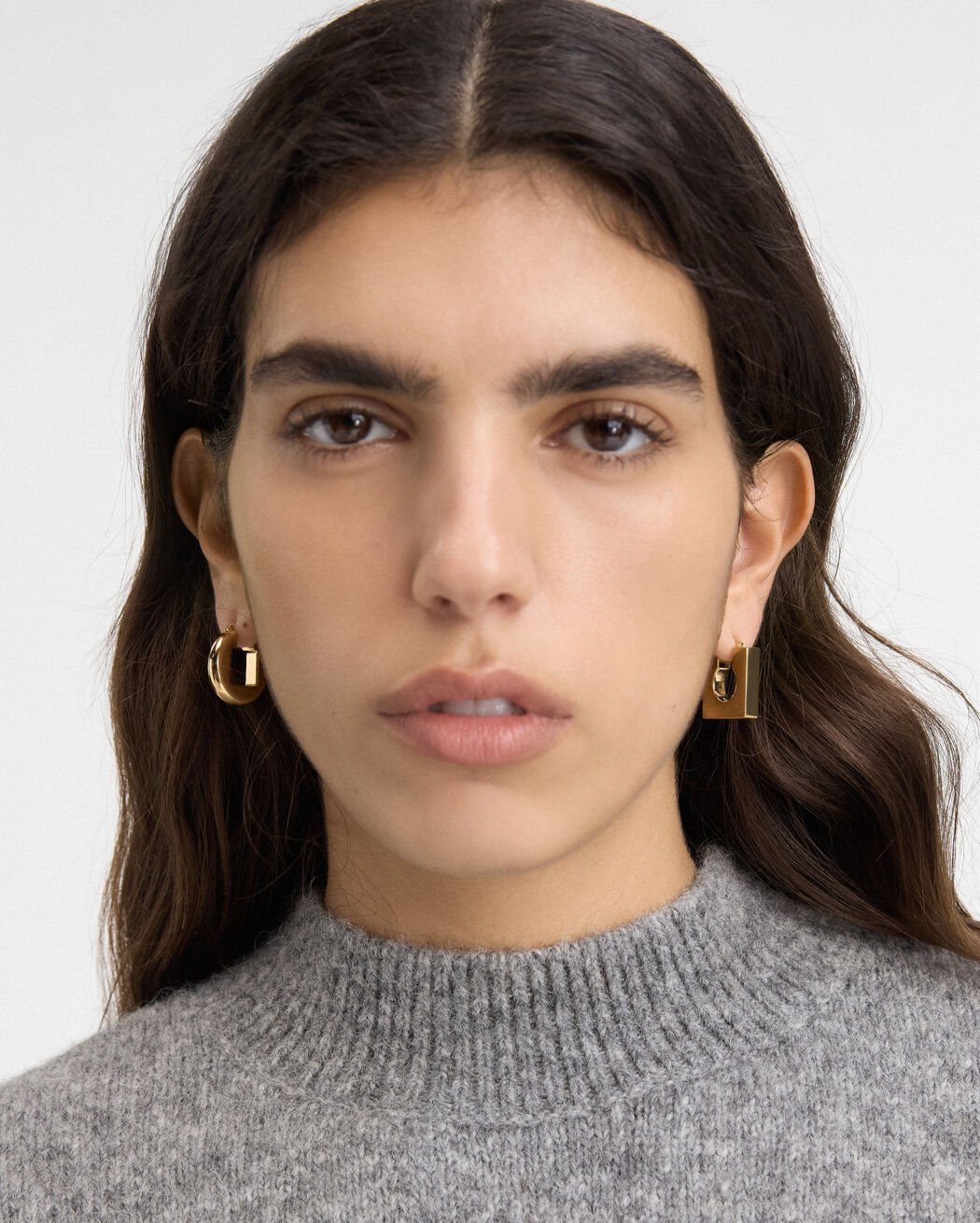 The Rond Carré earrings jacquemus the rond carr  earrings