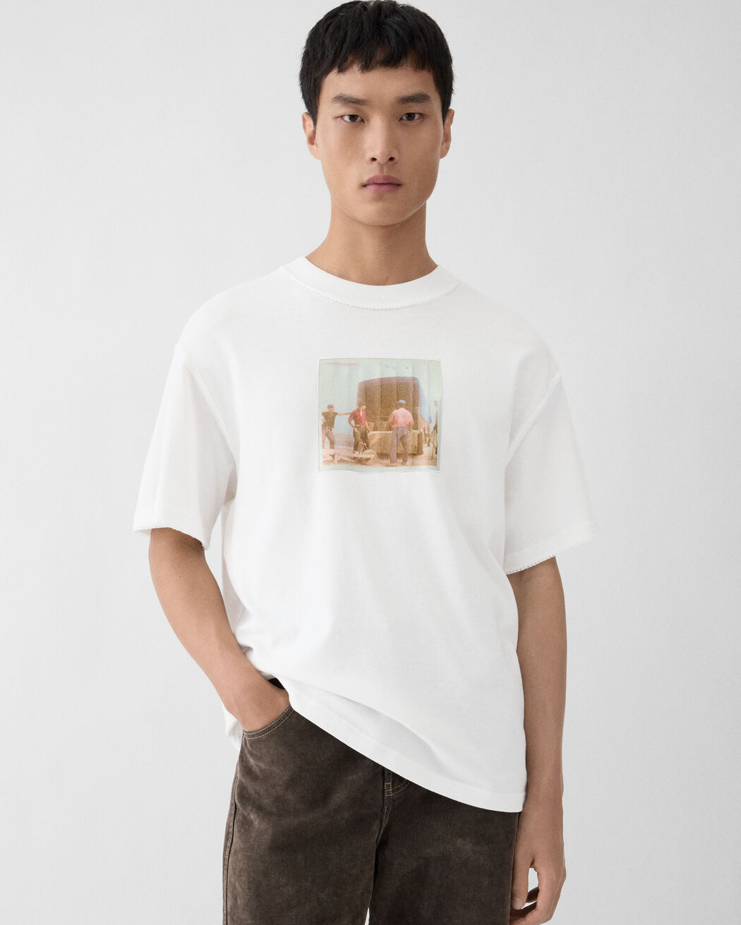 The Paysan short-sleeve t-shirt jacquemus the paysan short sleeve t shirt