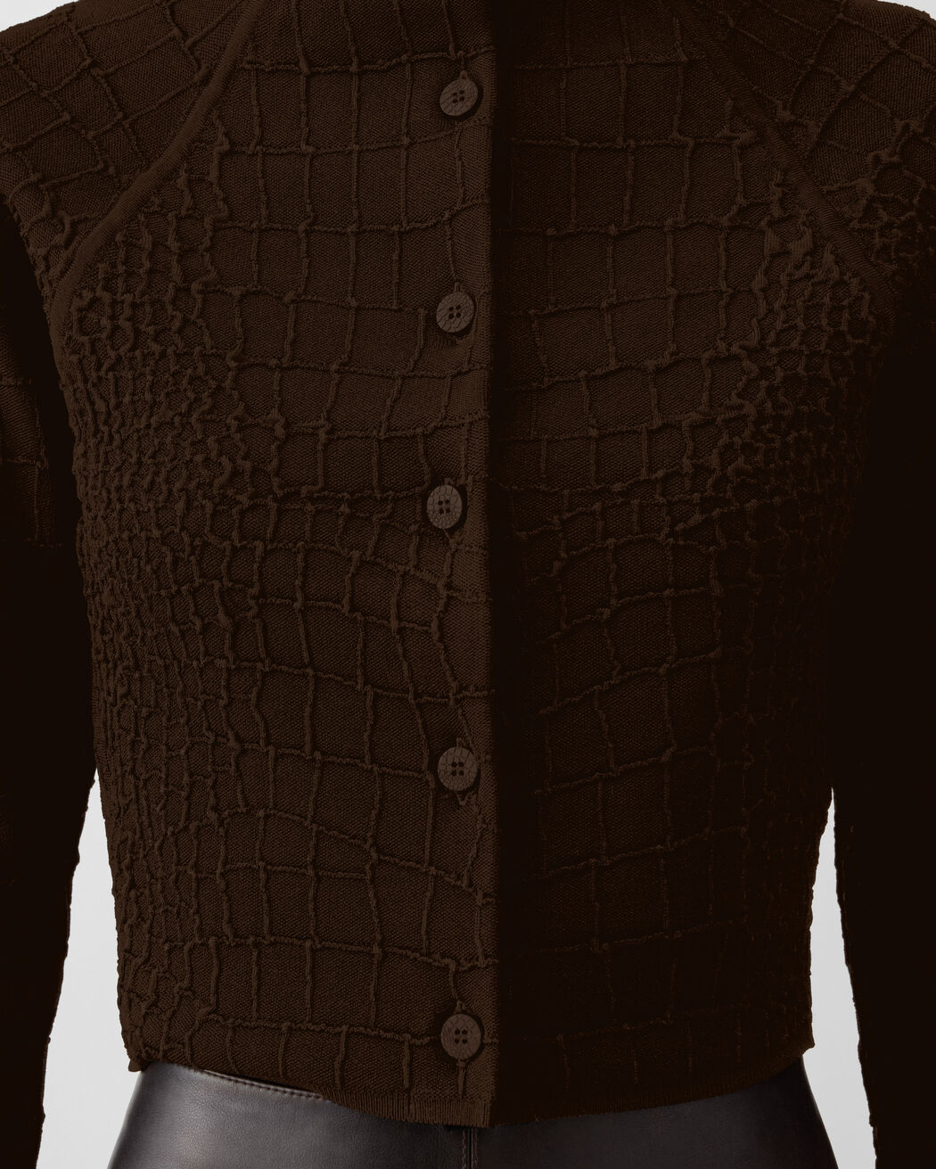 The Scala Cardigan jacquemus the scala cardigan