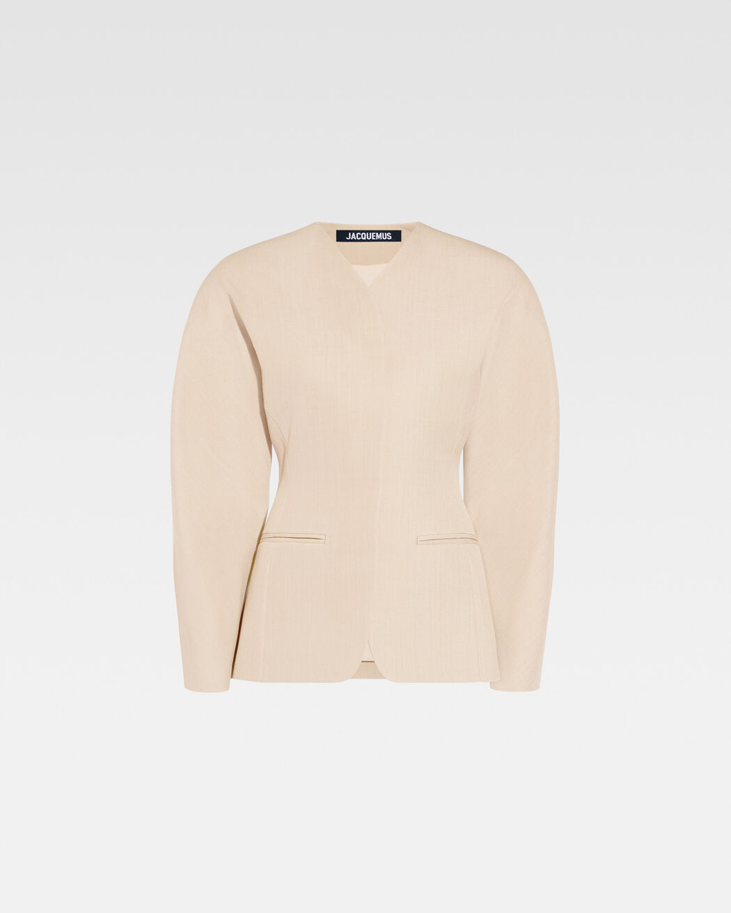 The Ovalo jacket jacquemus the ovalo jacket