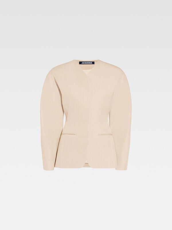 جاكيت The Ovalo jacquemus the ovalo jacket