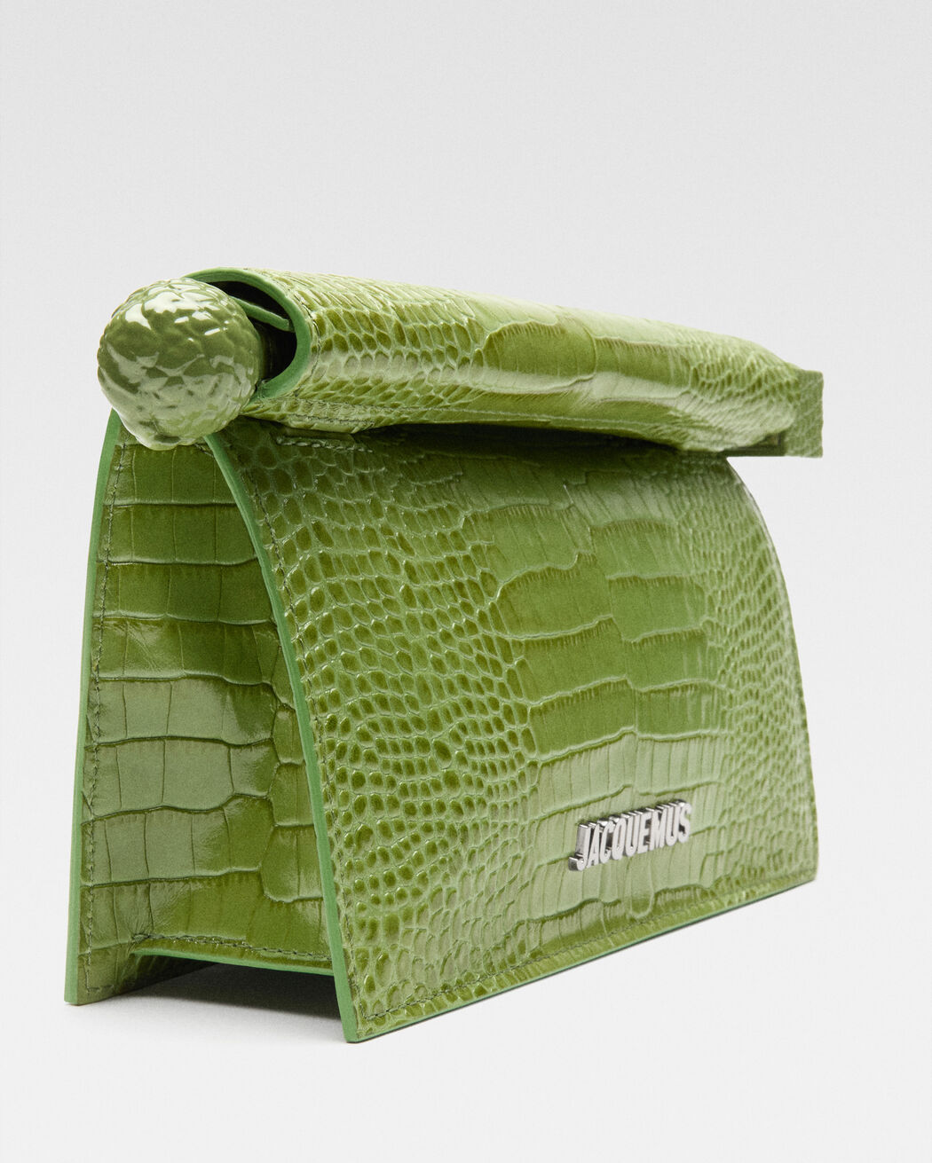 The small Rond Carré clutch jacquemus the small rond carr clutch