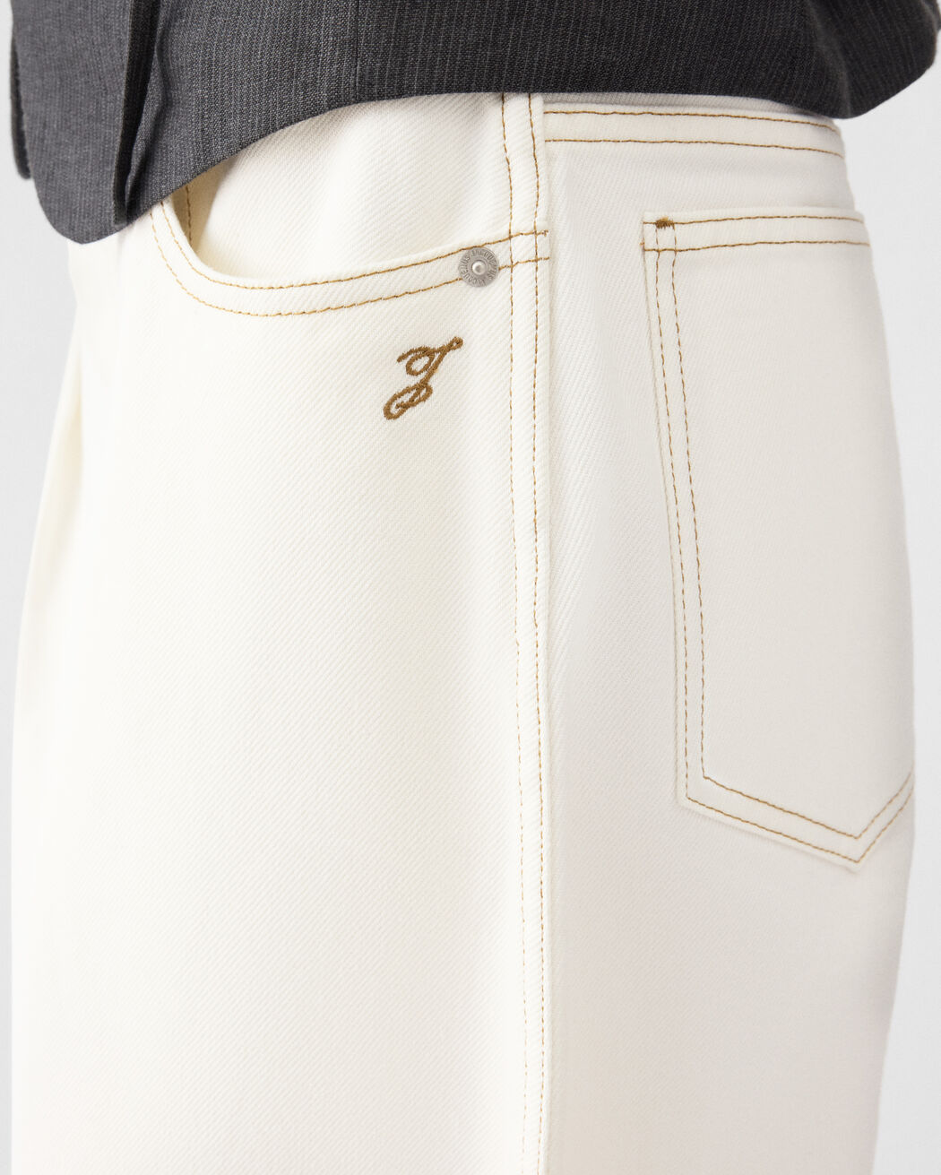 The Ovalo de-Nîmes denim pants jacquemus the ovalo de n mes denim pants