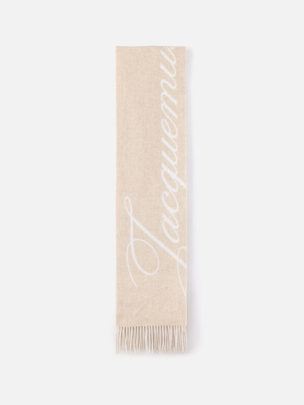 The Atelier scarf jacquemus وشاح the atelier