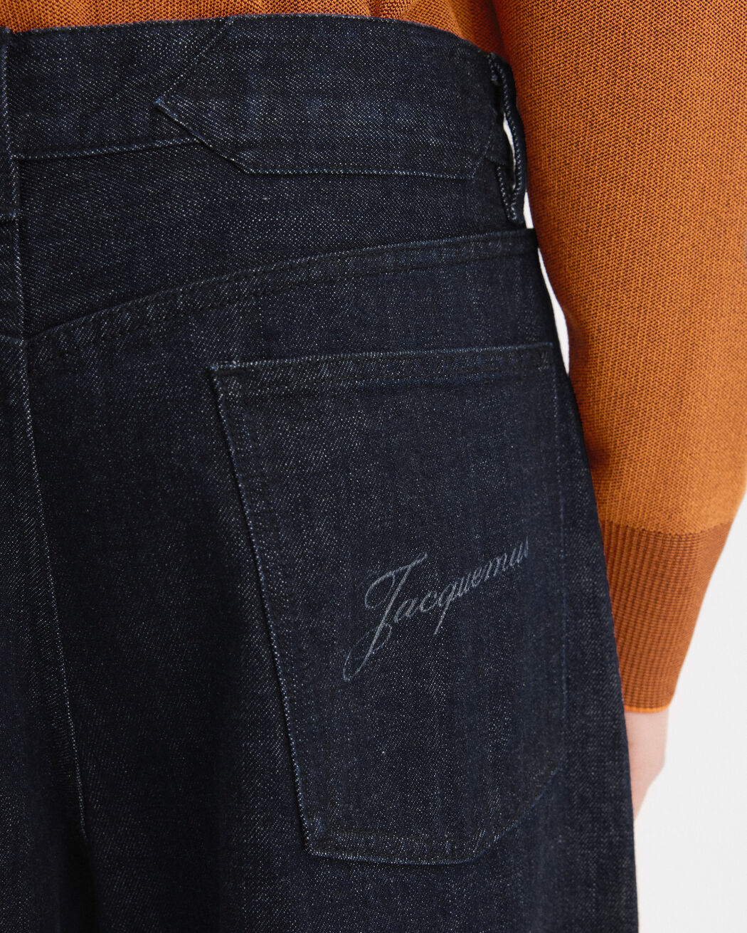 The Mirada de-Nîmes denim pants jacquemus the mirada de n mes denim pants