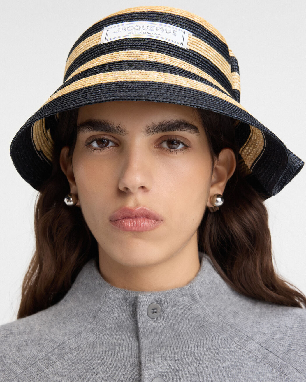 The Vela hat jacquemus the vela hat