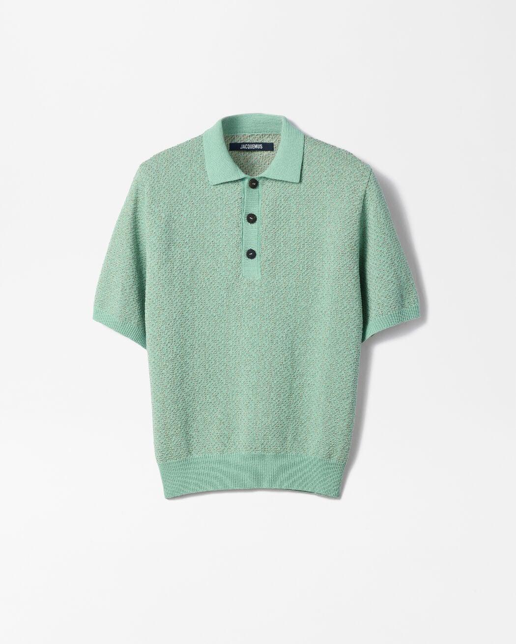 The Miami knit polo shirt jacquemus the miami knit polo shirt