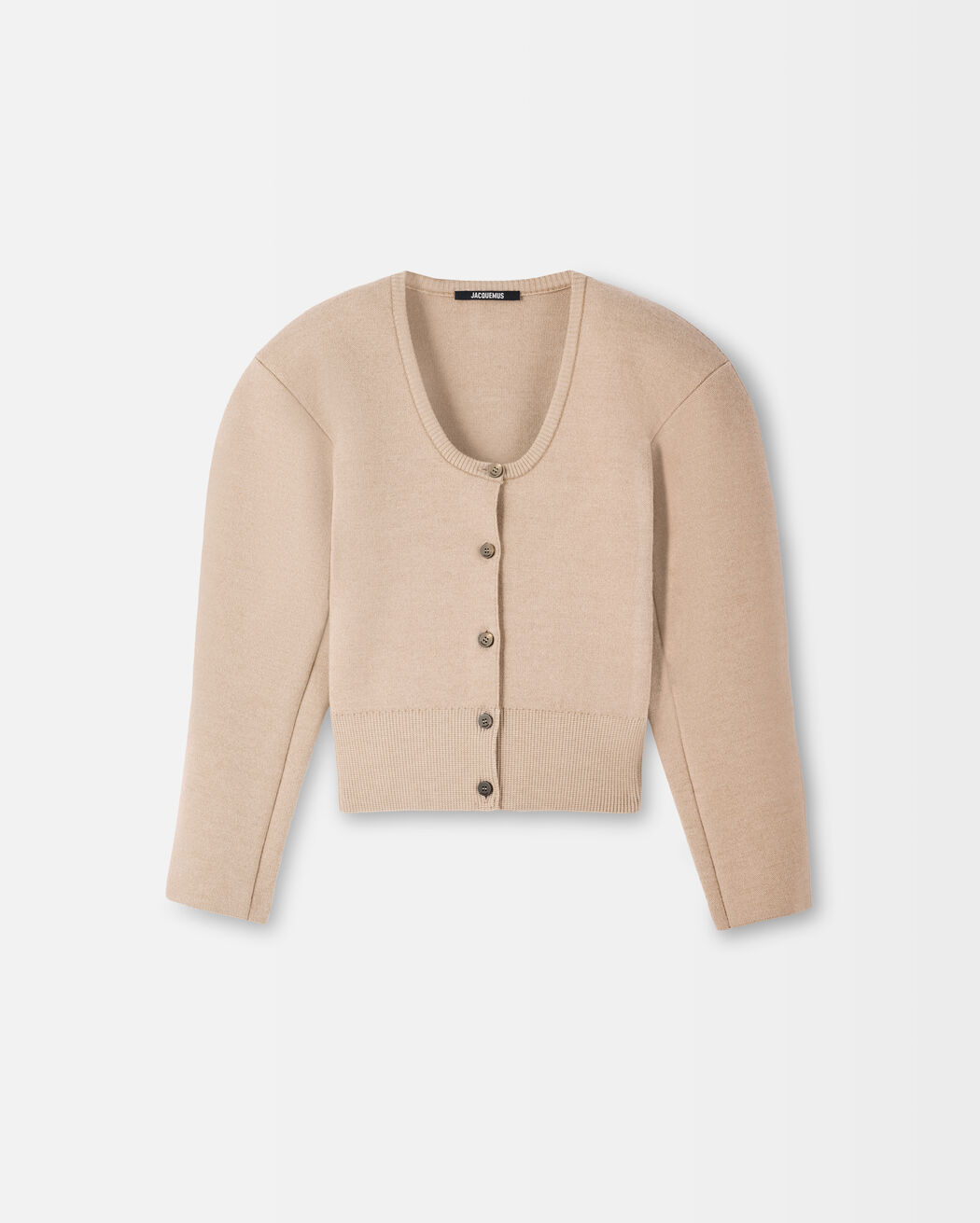 The Doppio cardigan jacquemus the doppio cardigan