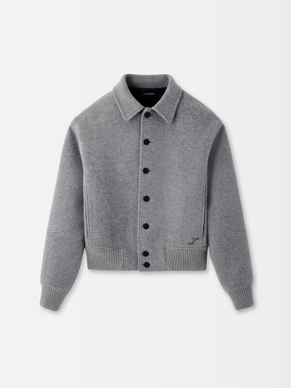 The Feltro Bomber Jacket jacquemus the feltro bomber jacket