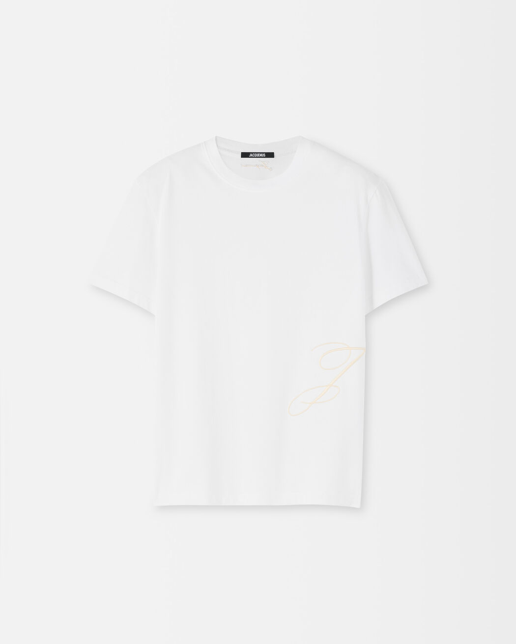 The J short-sleeve t-shirt jacquemus the j short sleeve t shirt