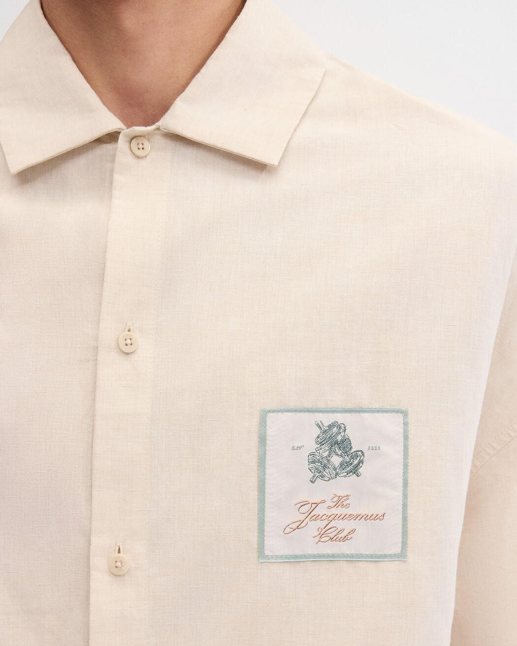 The Atelier long-sleeve Atelier shirt jacquemus the atelier long sleeve atelier shirt