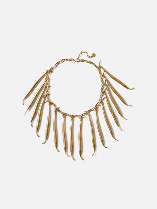 The Haricots necklace jacquemus the haricots necklace