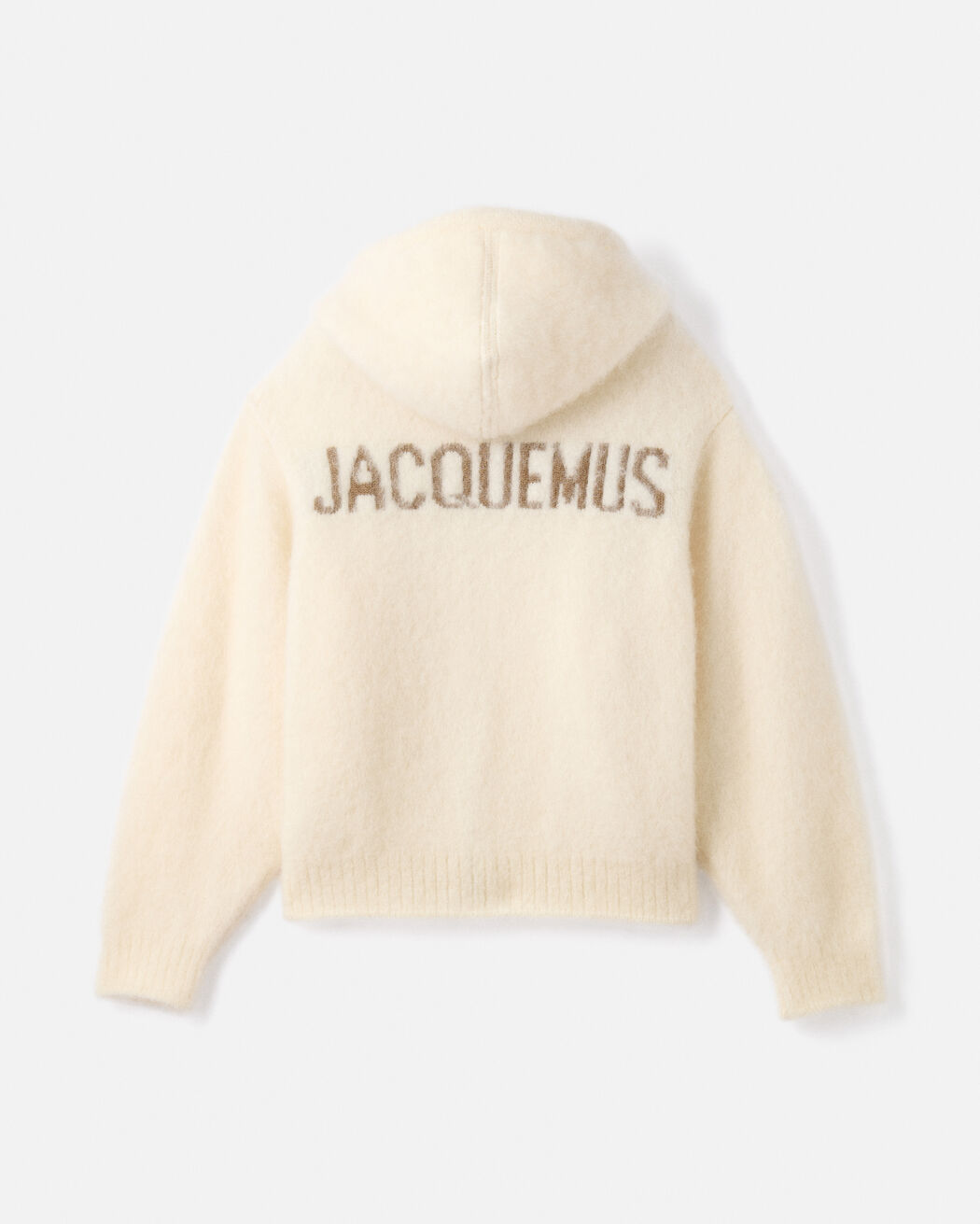 The Nuvola zipped cardigan jacquemus the nuvola zipped cardigan