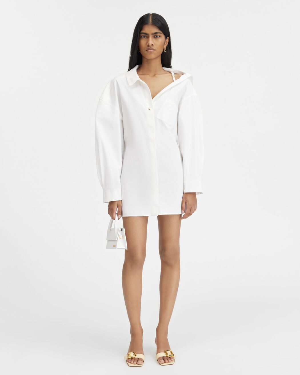 فستان La Mini Robe Chemise jacquemus فستان la mini robe chemise