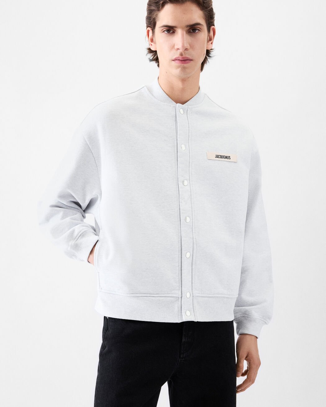 The Gros Grain cardigan jacquemus the gros grain cardigan