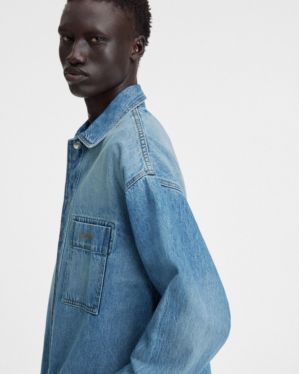 قميص La Chemise De-Nîmes jacquemus قميص la chemise de n mes