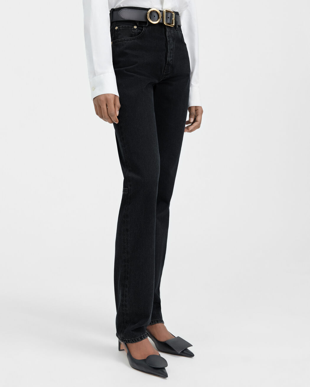 The straight de-Nîmes denim pants jacquemus the straight de n mes denim pants