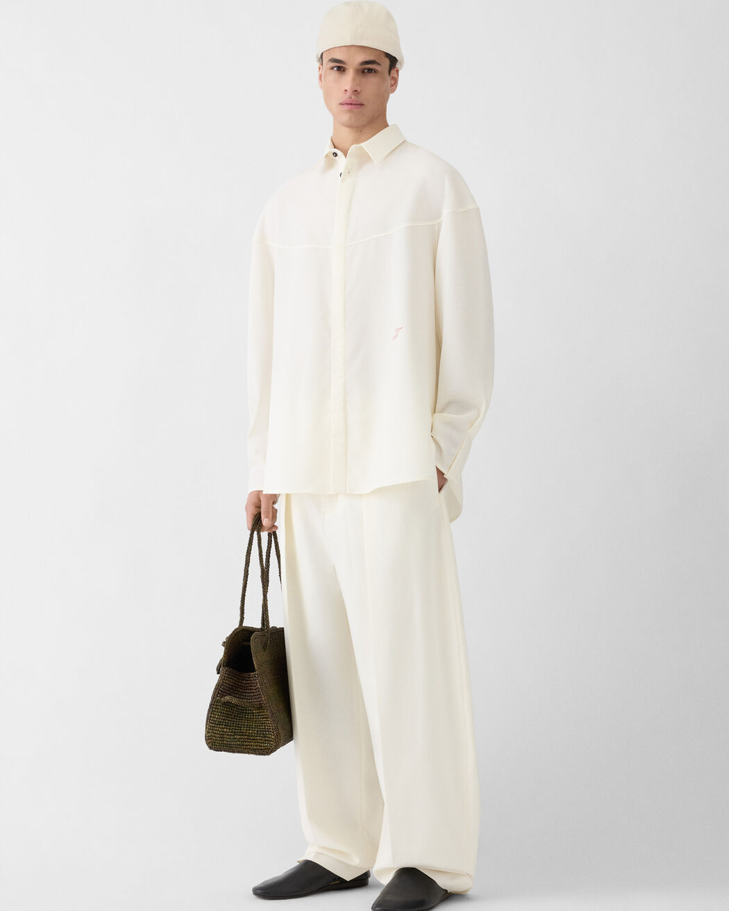 The Atelier long-sleeve shirt jacquemus the atelier long sleeve shirt