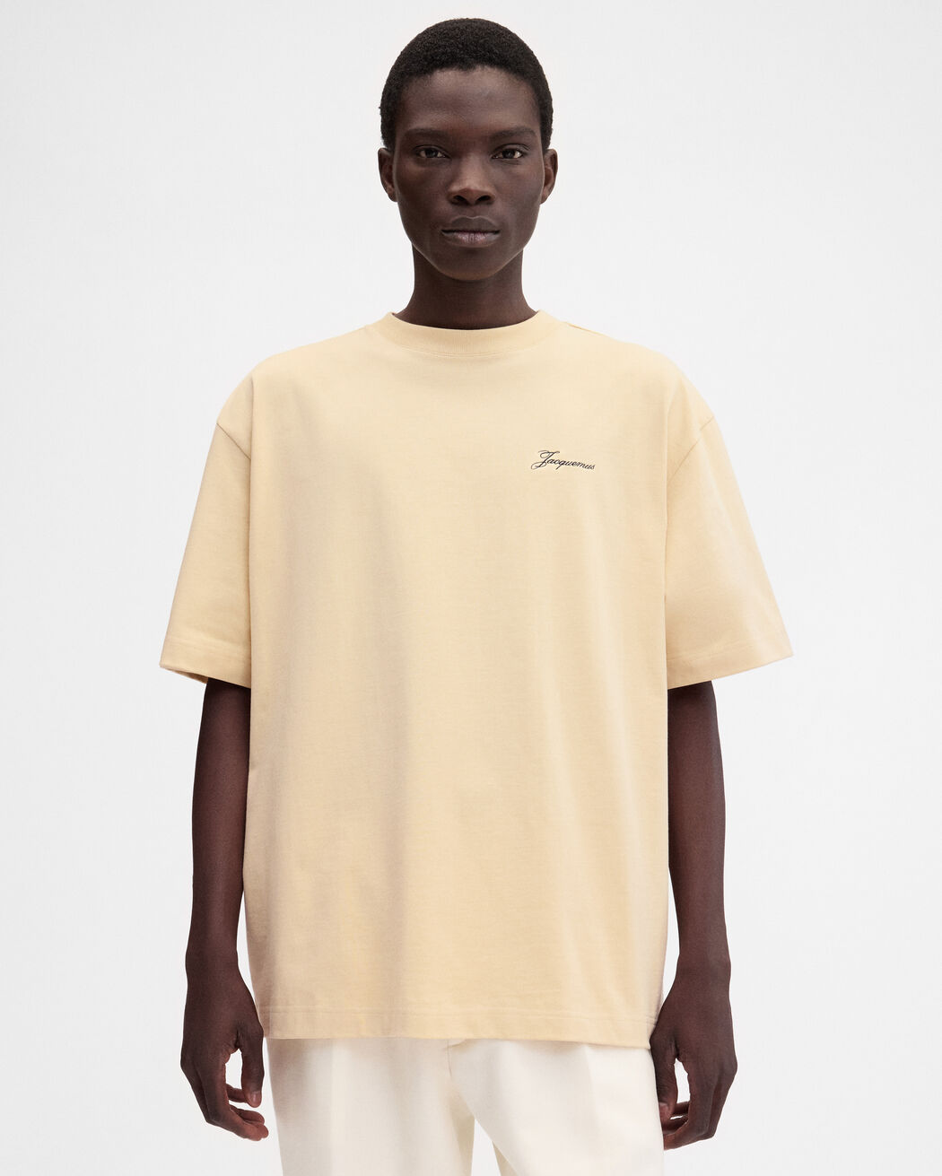 The Haltères t-shirt jacquemus the halt res t shirt