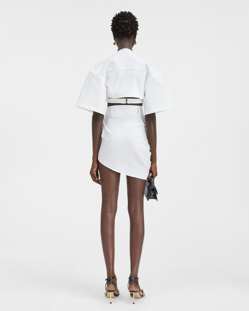 The Saudade mini skirt jacquemus the saudade mini skirt
