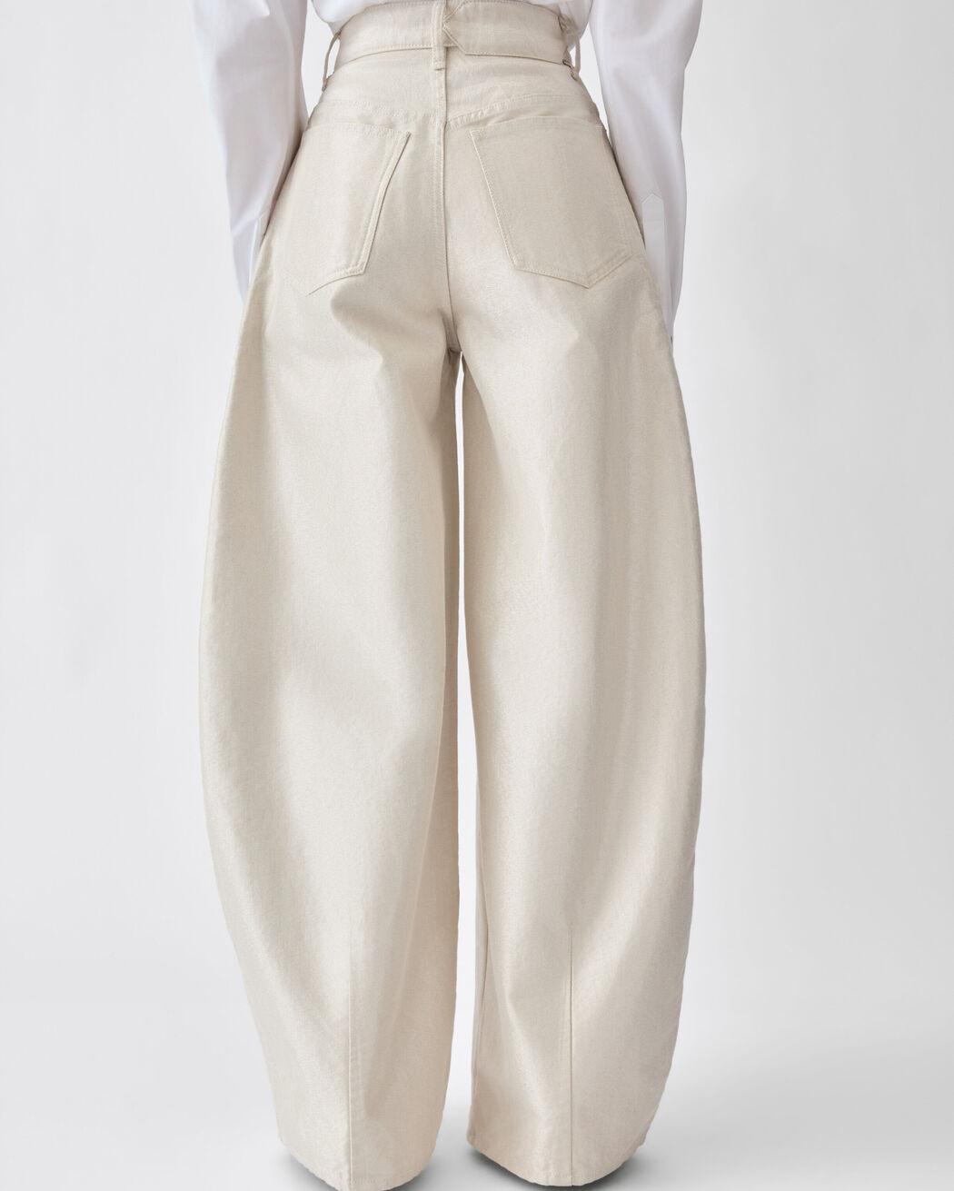 The de-Nîmes Ovalo denim pants jacquemus the de n mes ovalo denim pants