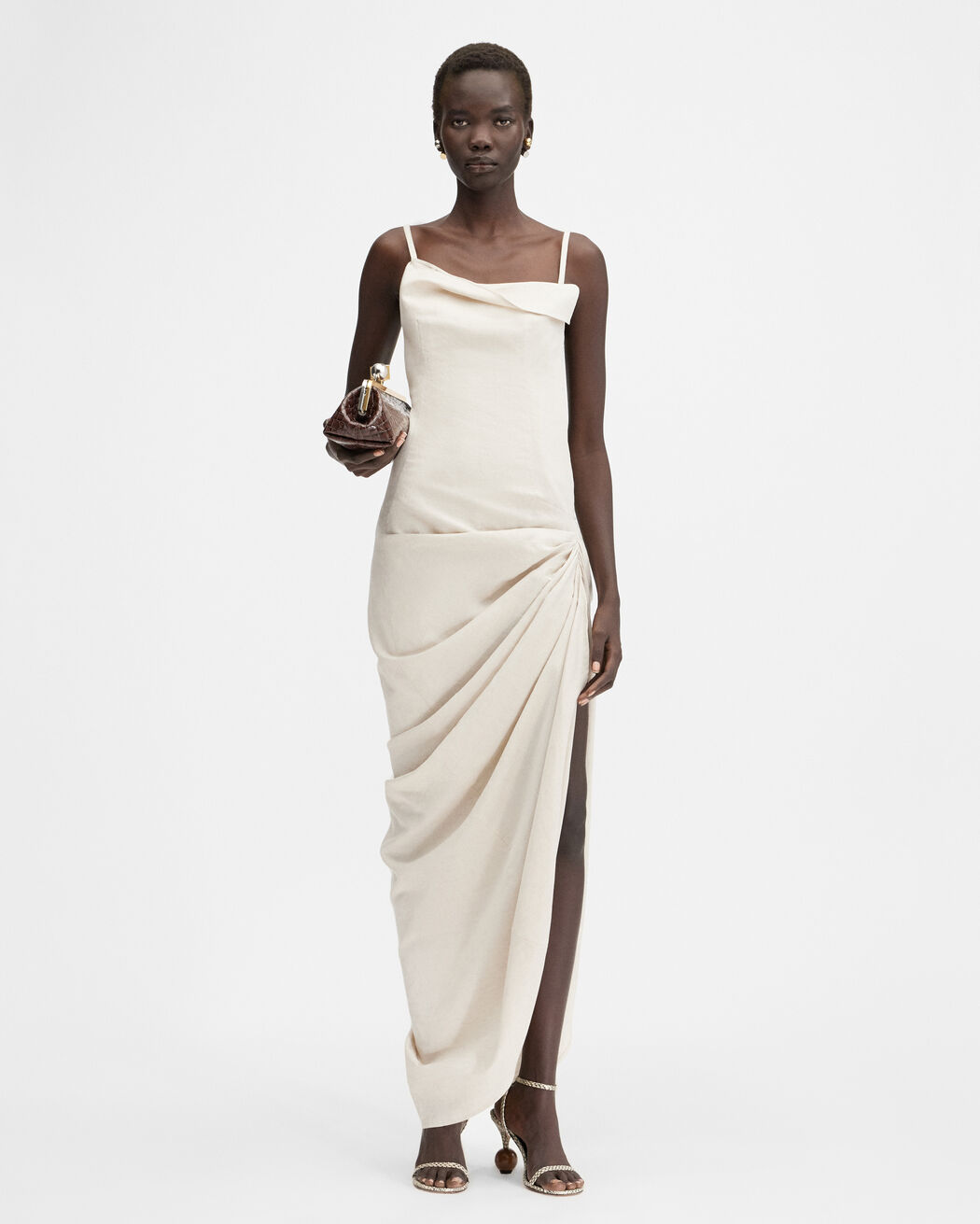 The Saudade long dress jacquemus the saudade long dress
