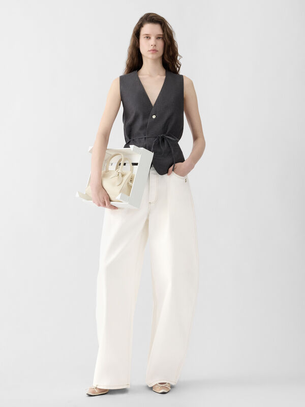 The Ovalo de-Nîmes denim pants jacquemus the ovalo de n mes denim pants