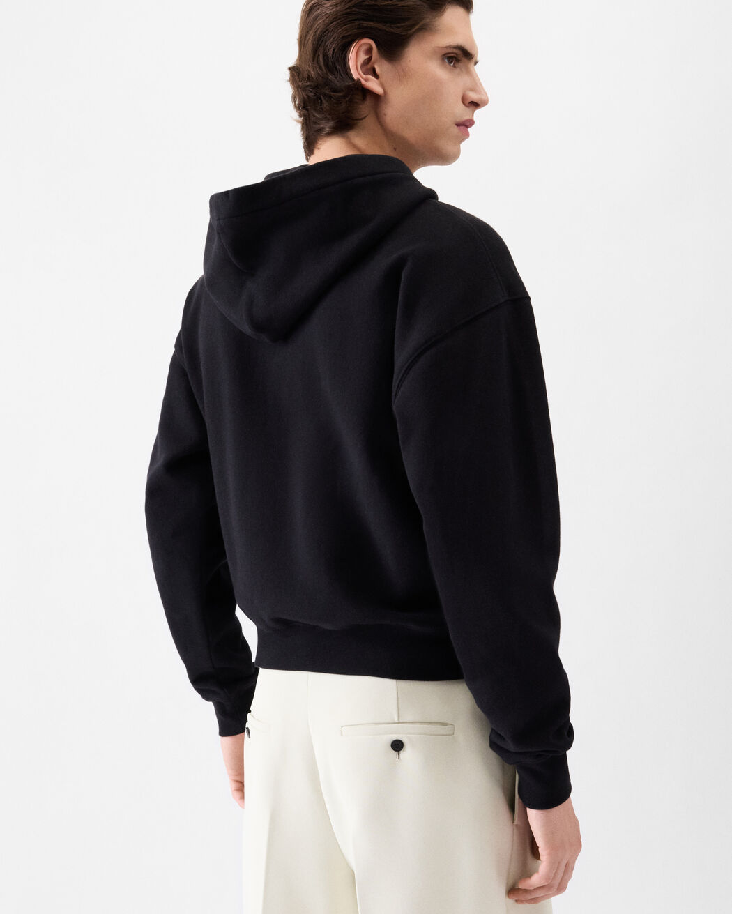The Gros Grain zipped hoodie jacquemus the gros grain zipped hoodie