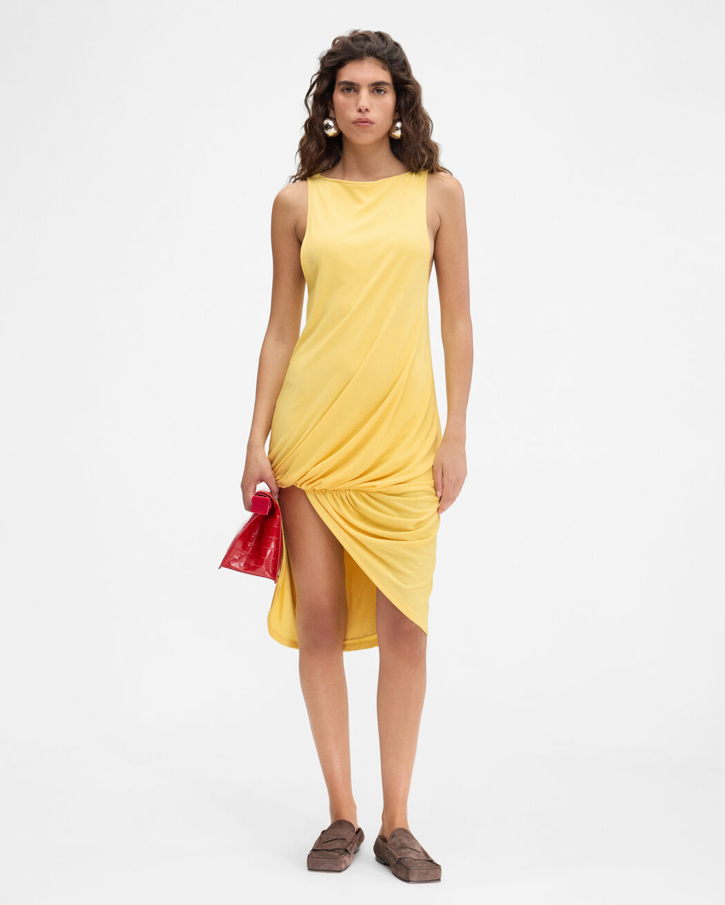 The Peplo mini dress jacquemus the peplo mini dress