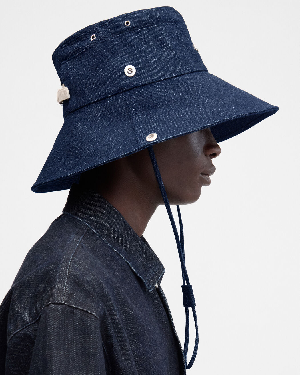 قبعة The de-Nîmes denim bucket jacquemus قبعة the de n mes denim bucket