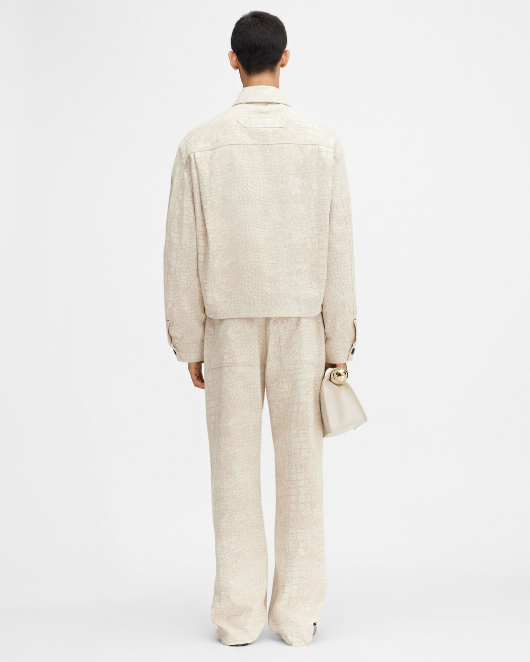 The Canevas de-Nîmes denim jacket jacquemus the canevas de n mes denim jacket