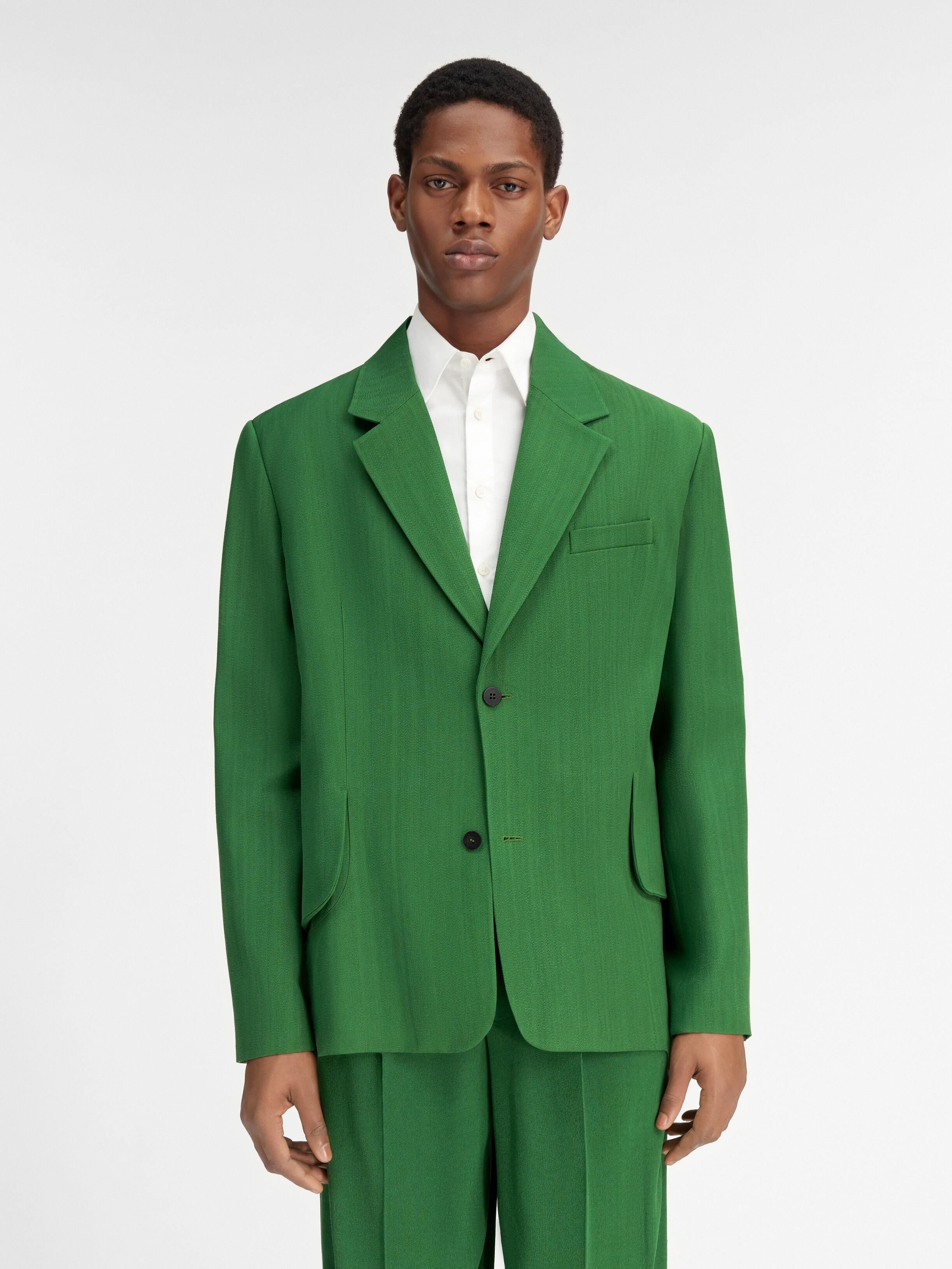 ジャケット JACQUEMUS 'La veste Titolo' blazer Green 24E241JA0541547 22901895_52993793_600.jpg