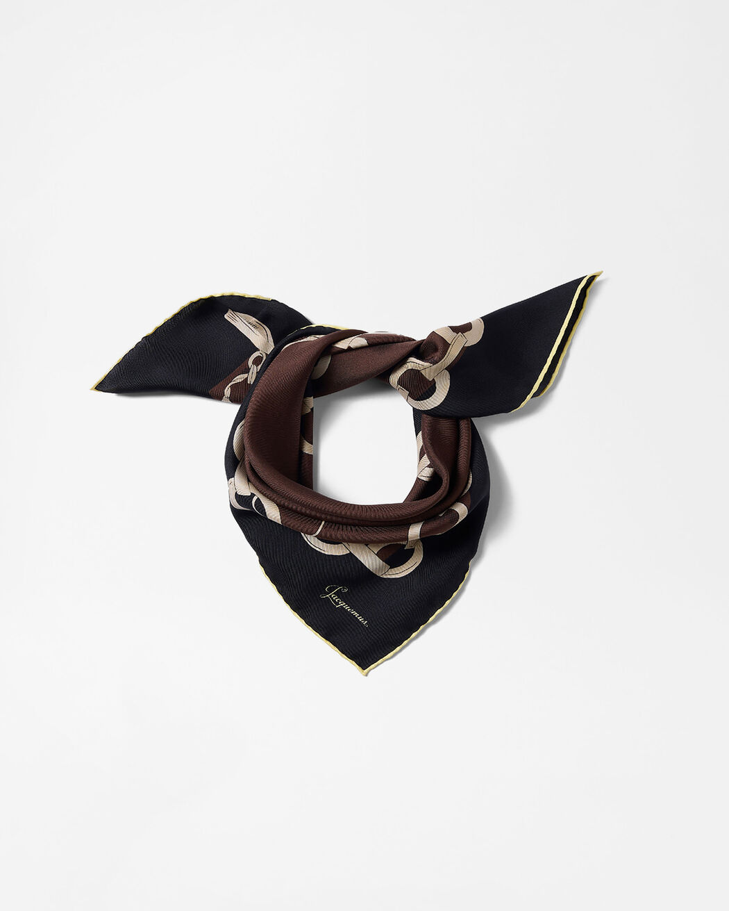 The Pampille silk scarf jacquemus the pampille silk scarf