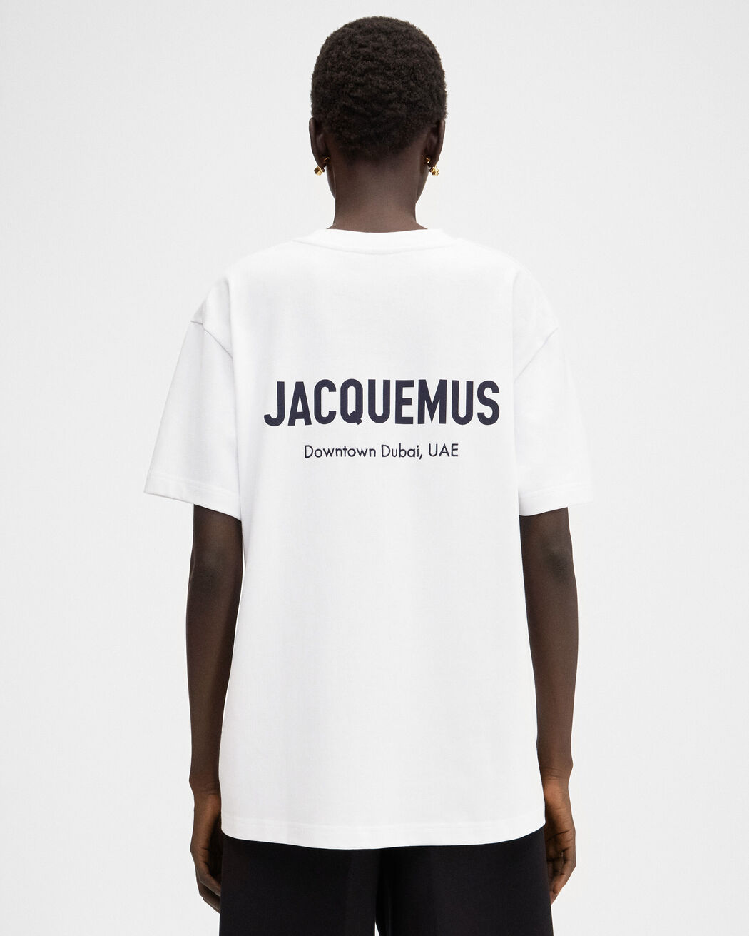 The Dubai address تي شيرت jacquemus the dubai address تي شيرت