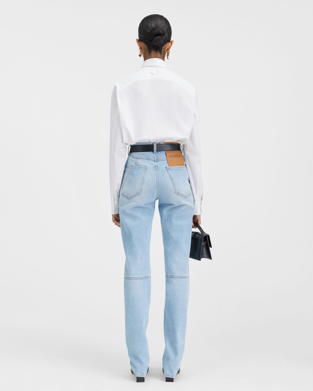 The straight de-Nîmes denim pants jacquemus the straight de n mes denim pants