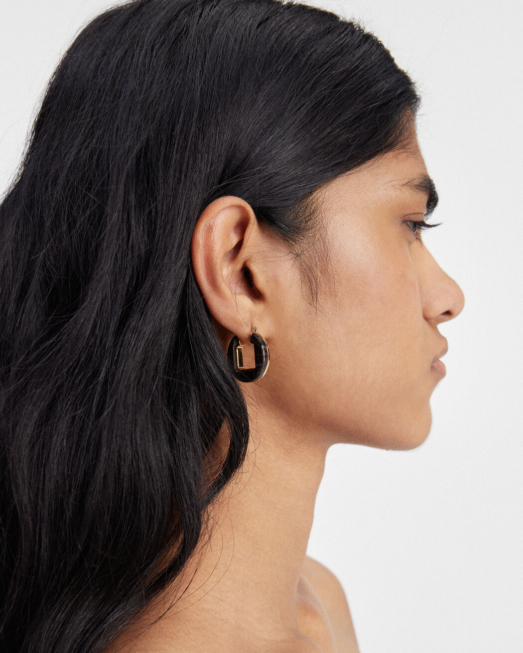 أقراط The Rond Carré earrings jacquemus أقراط the rond carr earrings