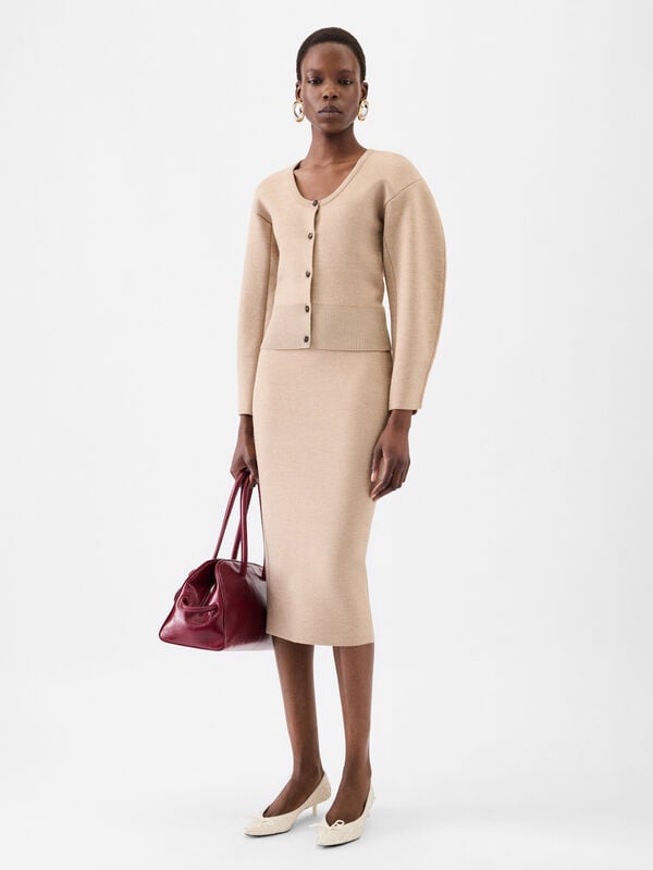 The Doppio cardigan jacquemus the doppio كارديغان