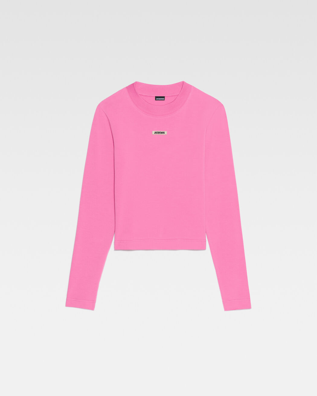 The Gros Grain long-sleeve t-shirt jacquemus the gros grain long sleeve t shirt