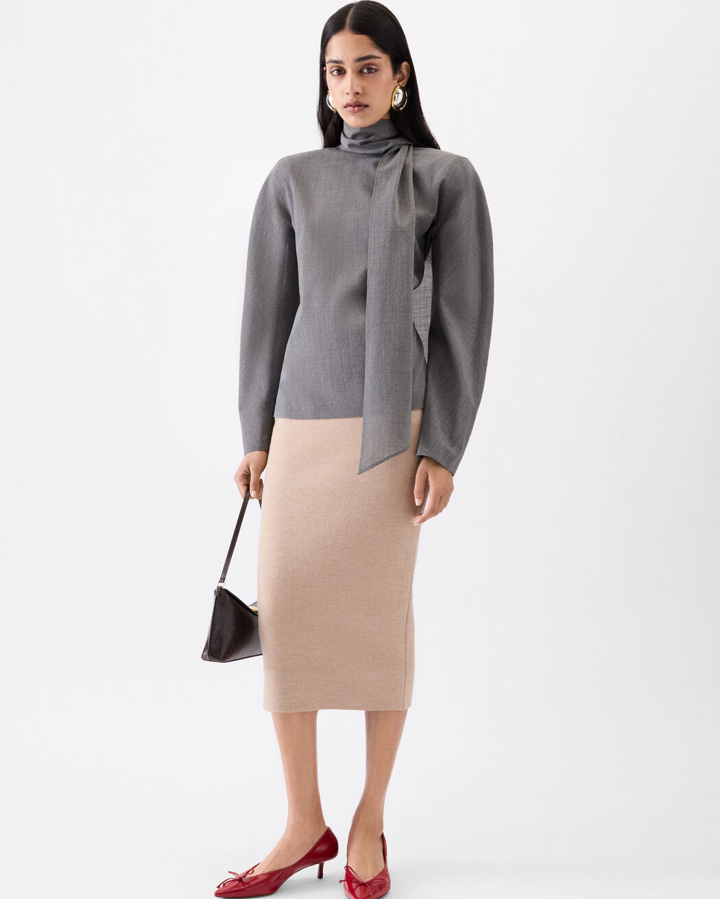 The Doppio knit skirt jacquemus the doppio knit skirt