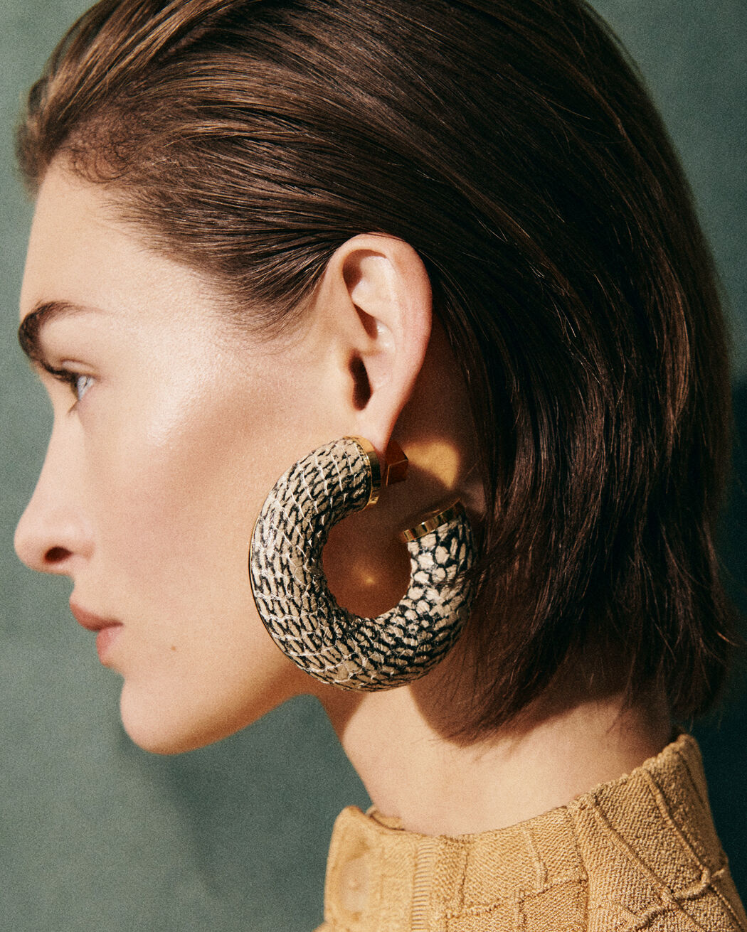 The Mojave hoops earrings jacquemus the mojave hoops earrings