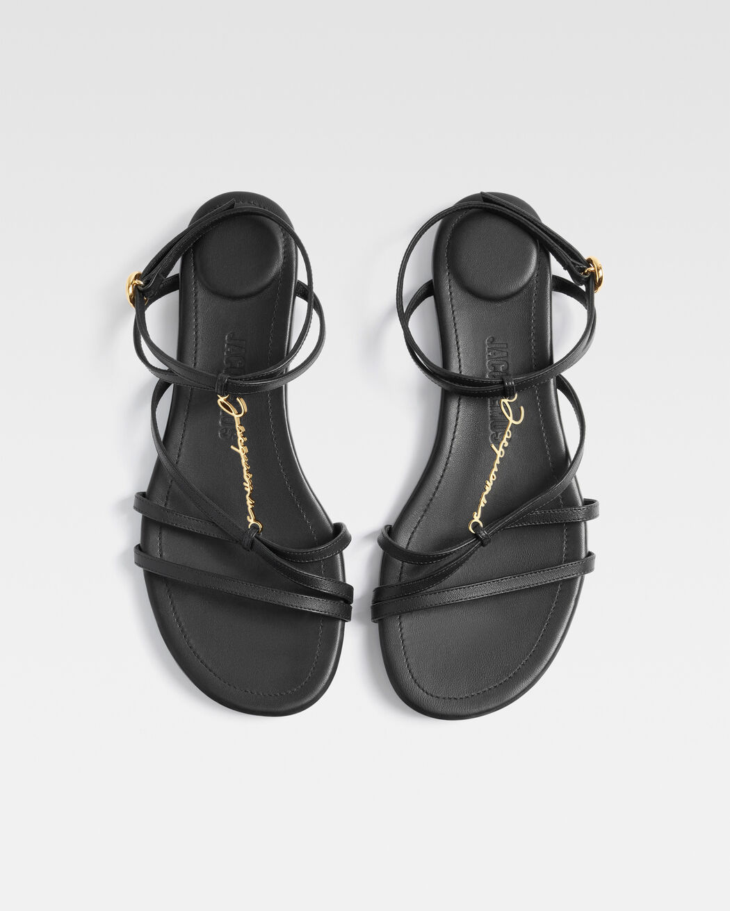 The flat Pralù sandals jacquemus the flat pral sandals