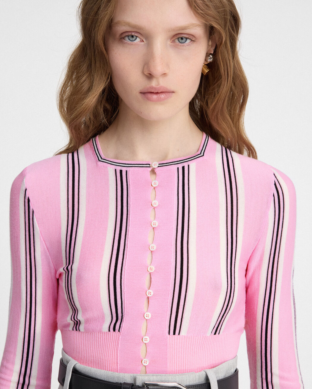 The Spiaggia cardigan jacquemus the spiaggia cardigan