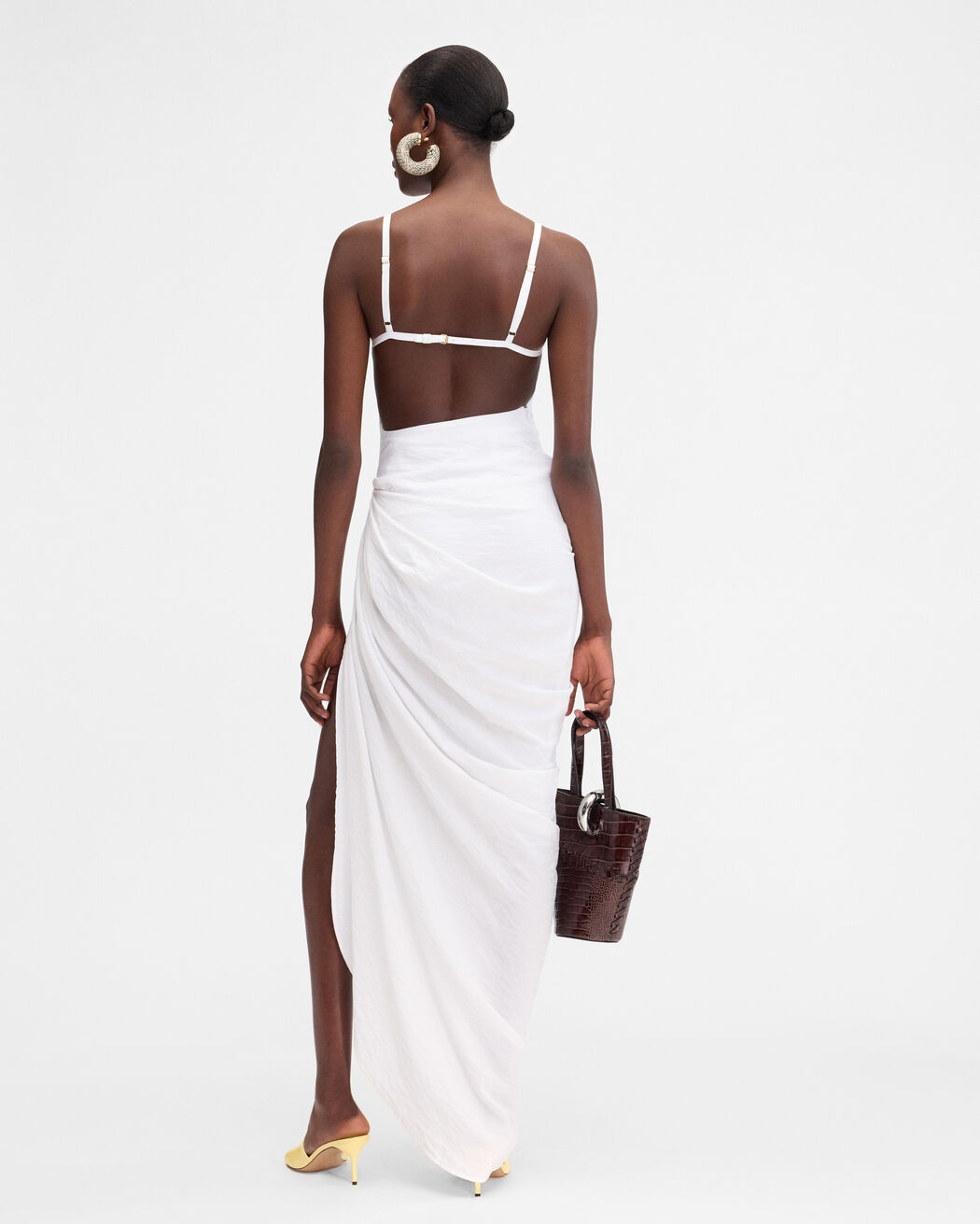 The Saudade long dress jacquemus the saudade long dress
