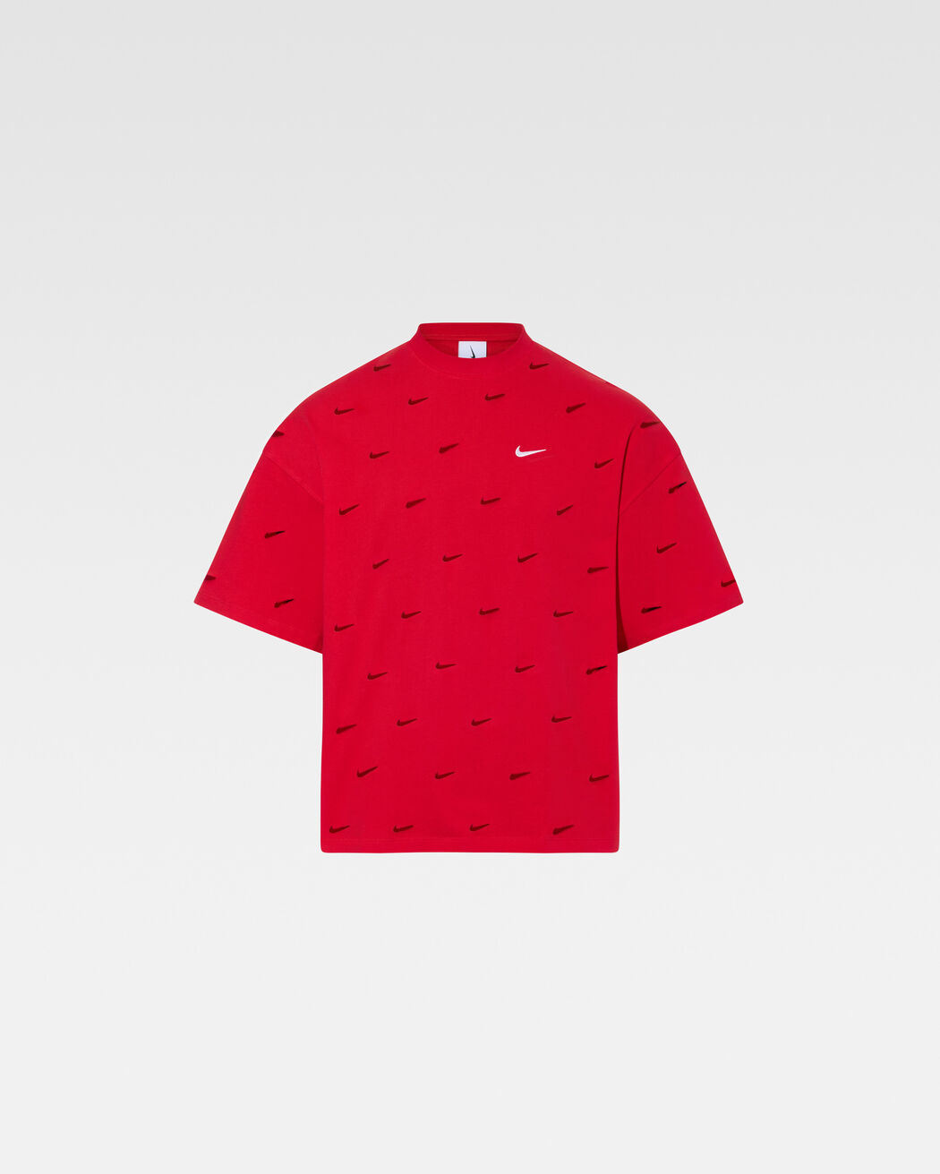 The Swoosh JACQUEMUS+NIKE t-shirt the swoosh jacquemus nike t shirt