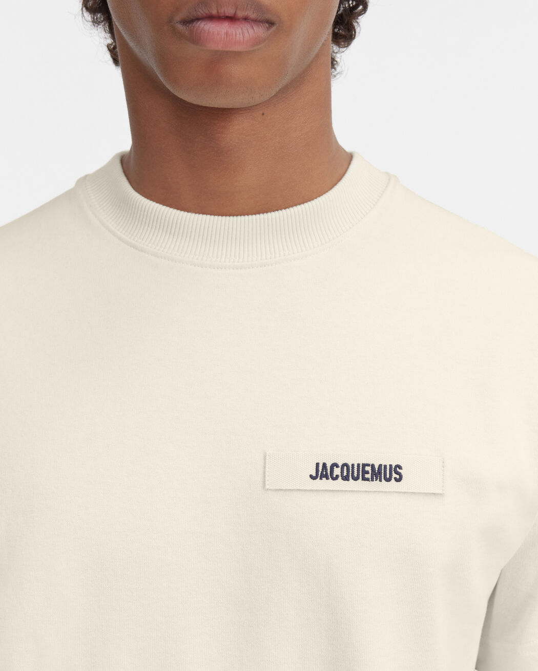 The Gros Grain  تي شيرت jacquemus the gros grain  تي شيرت