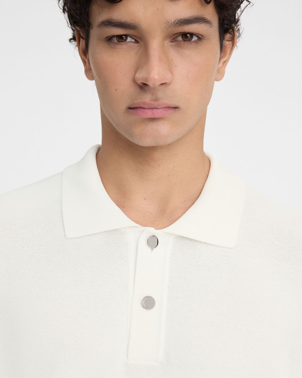 The knit polo shirt jacquemus the knit polo shirt