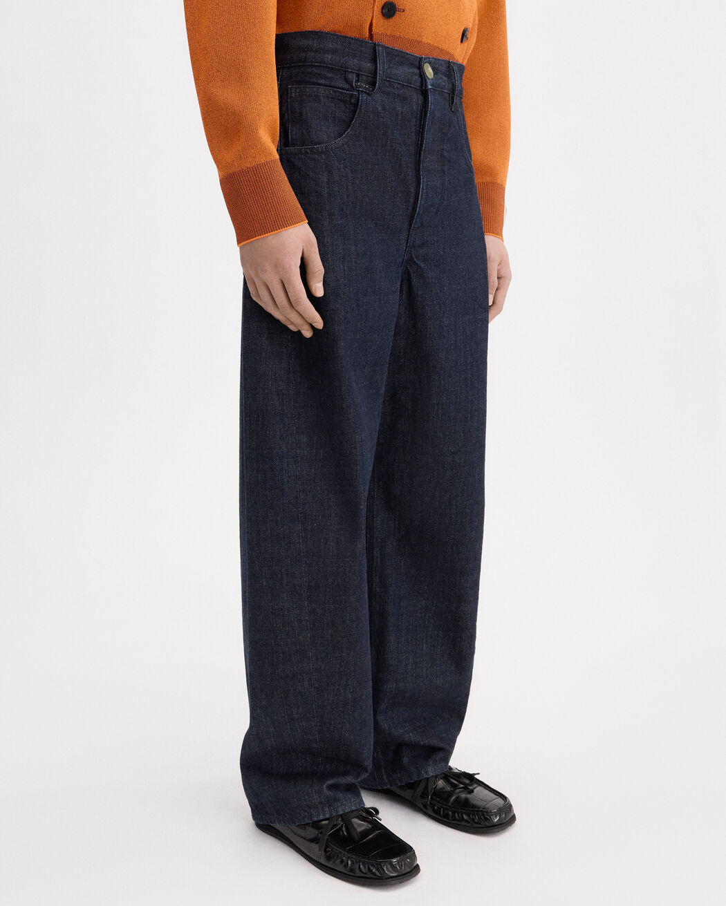 The Mirada de-Nîmes denim pants jacquemus the mirada de n mes denim pants