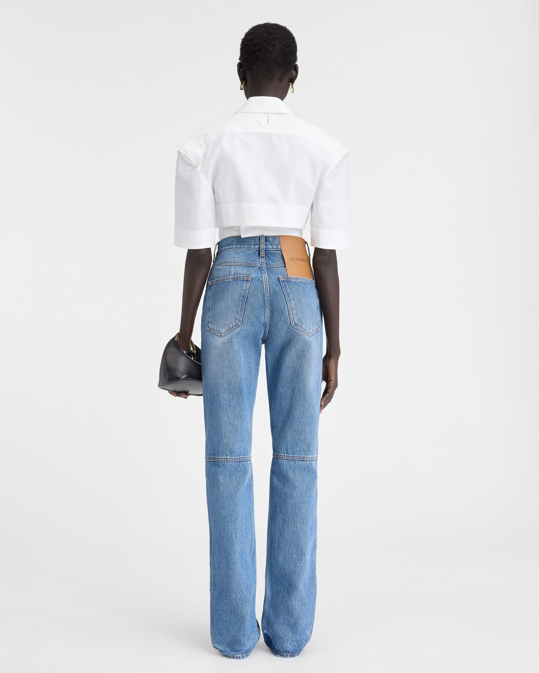 بنطال Le De-Nîmes Droit jacquemus بنطال le de n mes droit