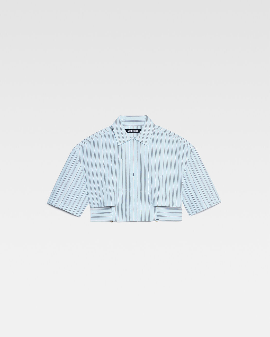 The Bari cropped shirt jacquemus the bari cropped shirt